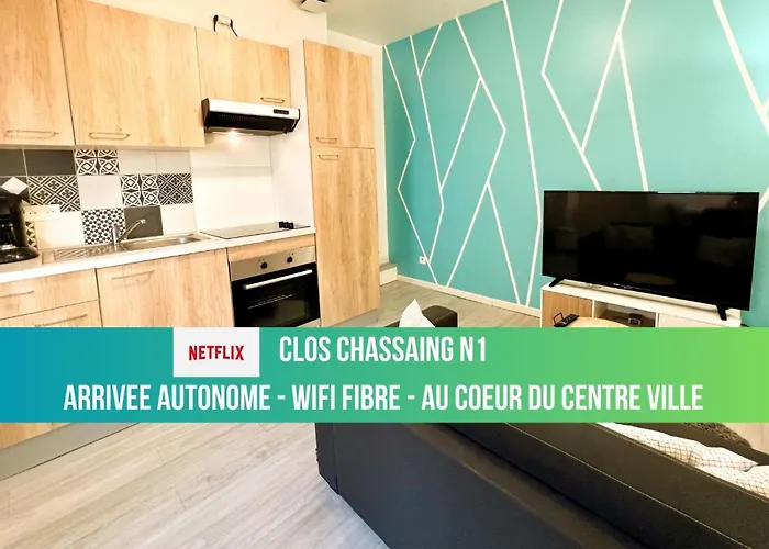 Le Clos Chassaing N1 - Wifi - Centre Ville-Property Rental Nm